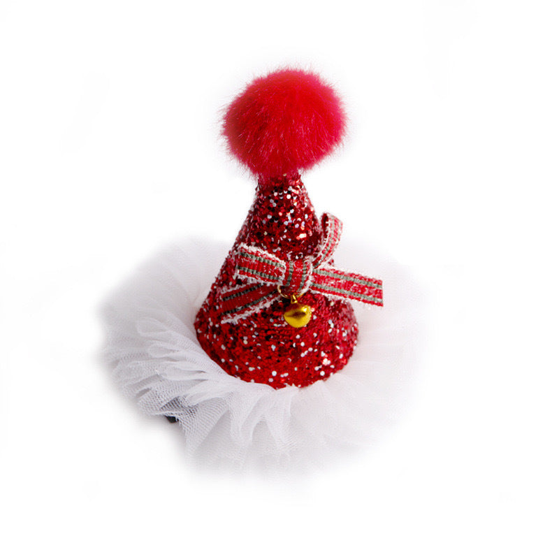 Wholesale Hairpin F Ball Hair Accessories Sequins Gauze Skirt Hairpin Party Decoration Headwear Cute Headwear